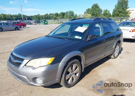 2009 Subaru Outback 2.5I Limited from USA, damaged, VIN 4S4BP66C897317839
